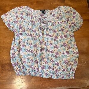 Jules & James Elasticized Wasitband Top